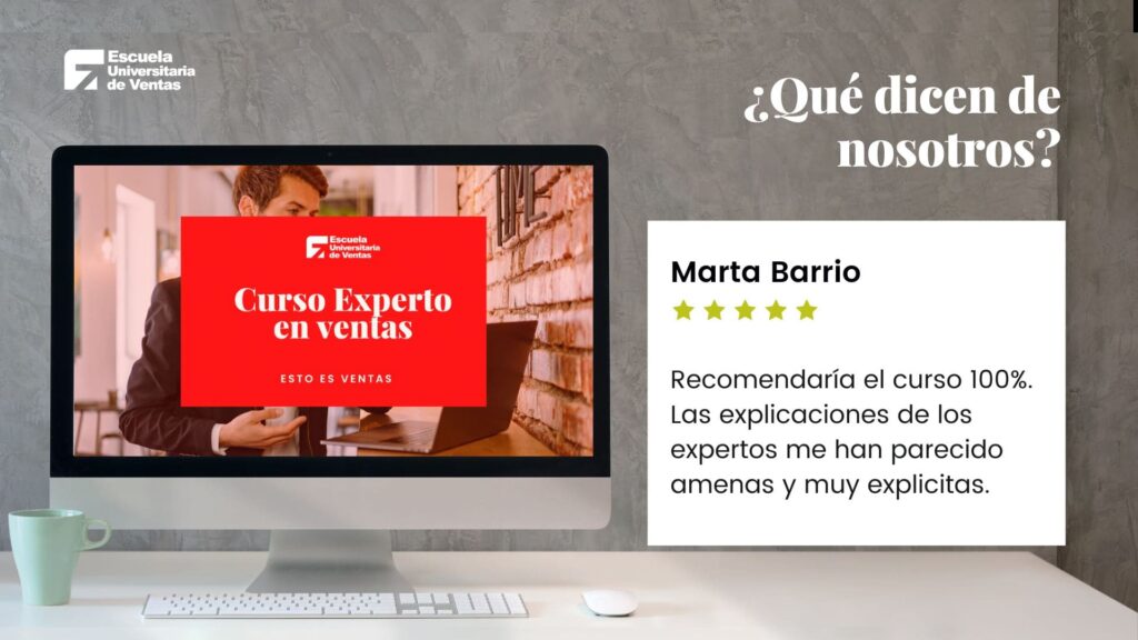 opinion alumnos experto en ventas